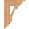 Ekena Millwork Legacy Traditional Smooth Bracket, Western Red Cedar, 5 1/2"W x 20"D x 28"H BKT06X20X28LEC01SWR - alternate 3